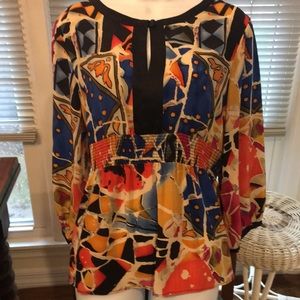 Peter Nygard 100% silk top